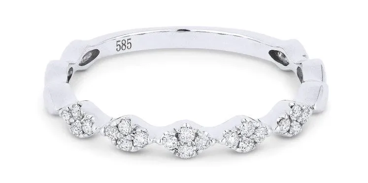 14K Diamond Band