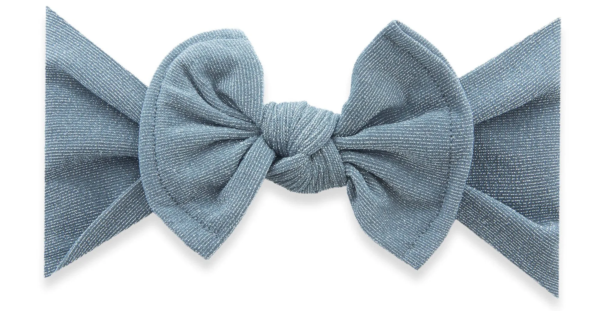 Baby Bling Shimmer Knot '19 Headband - Silver