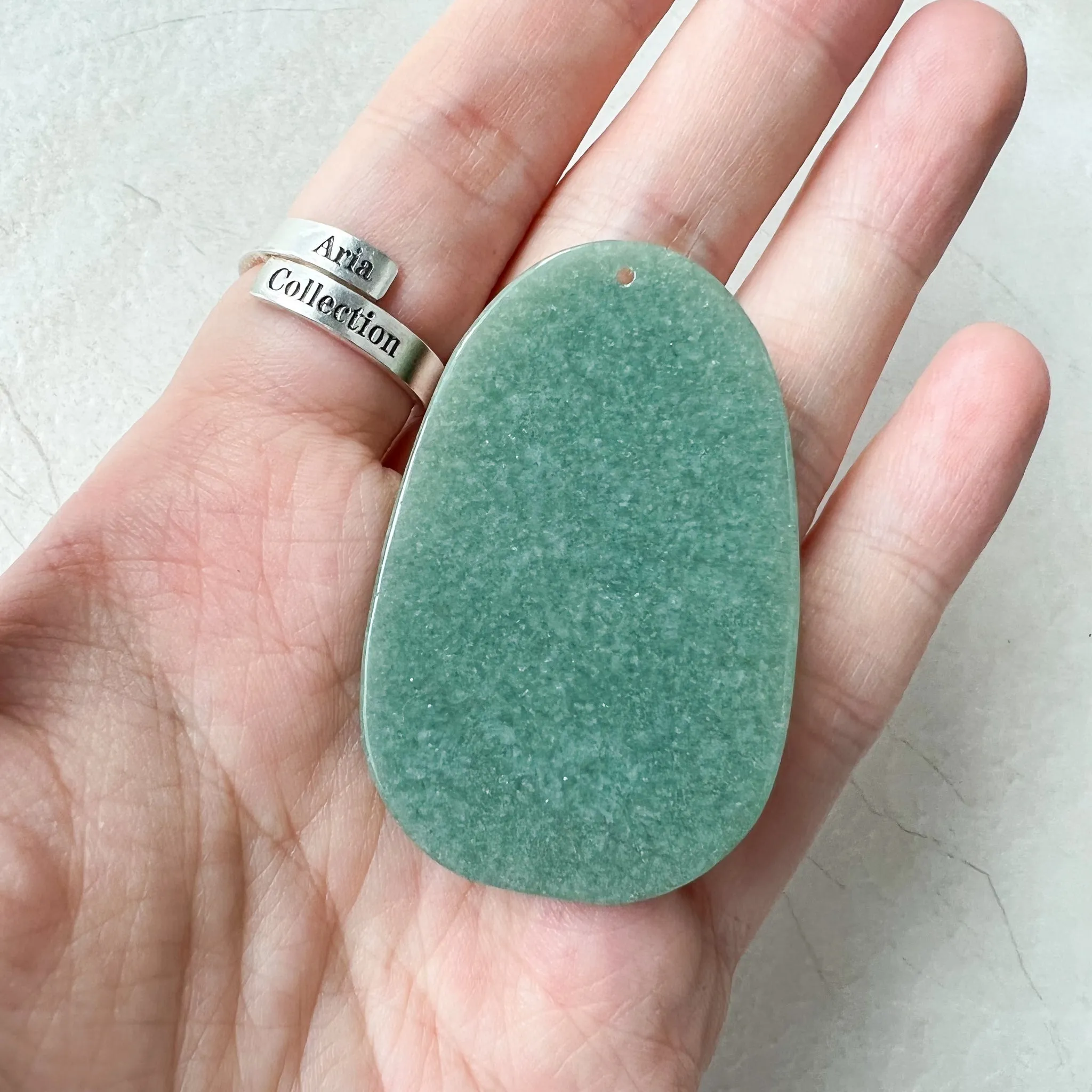 Jadeite Jade Mahasthamaprapta Buddha, Da Shi Zhi , Đại Thế Chí Bồ tát, 大势至, Green Jade Pendant Necklace, YJ-0622-0362178-7