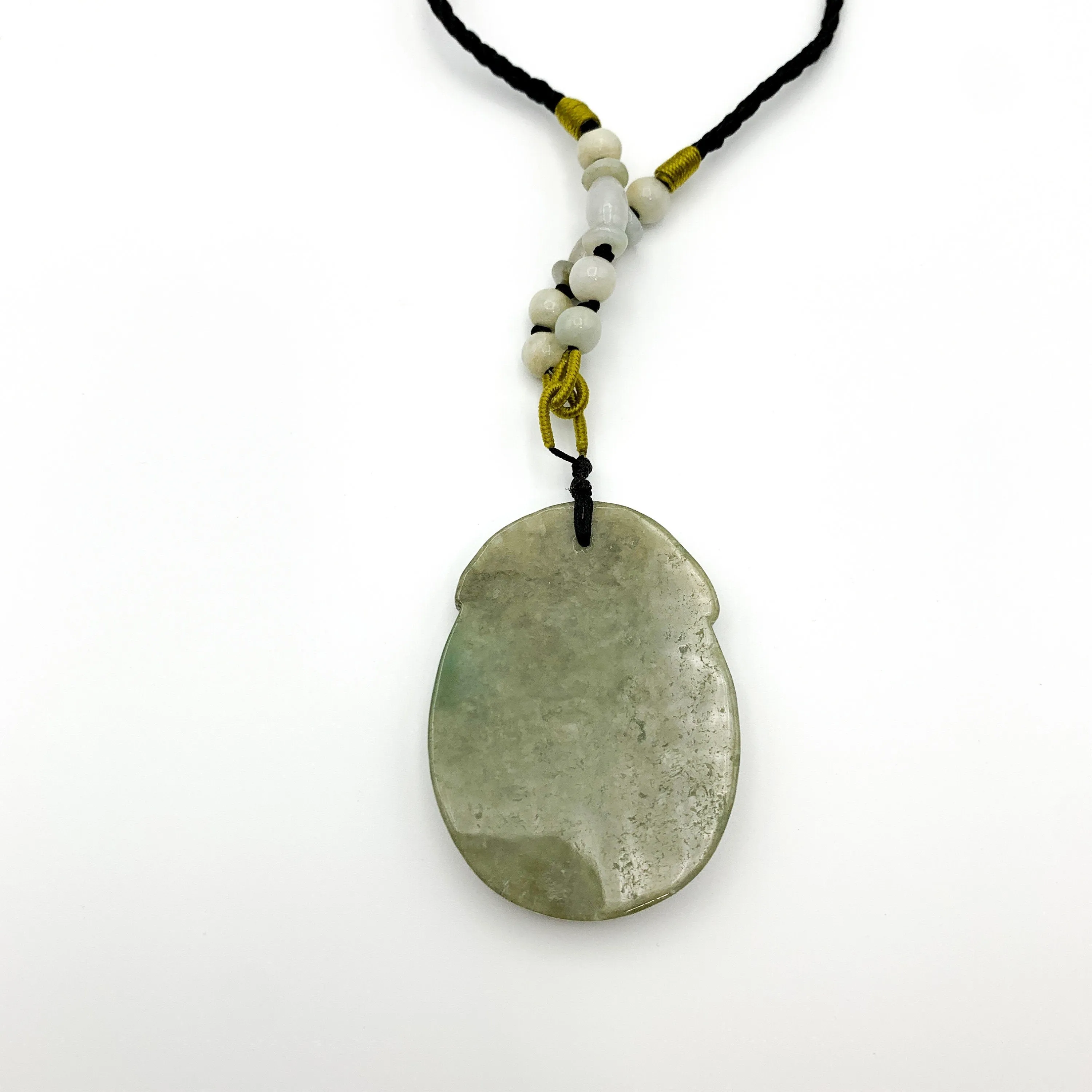 Jadeite Jade Rabbit Chinese Zodiac Carved Pendant, YW-0110-1646675825