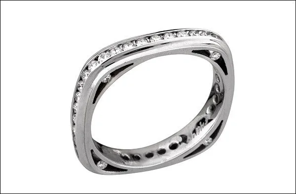 M. Women's Eternity Wedding Band #4667d-d-fl