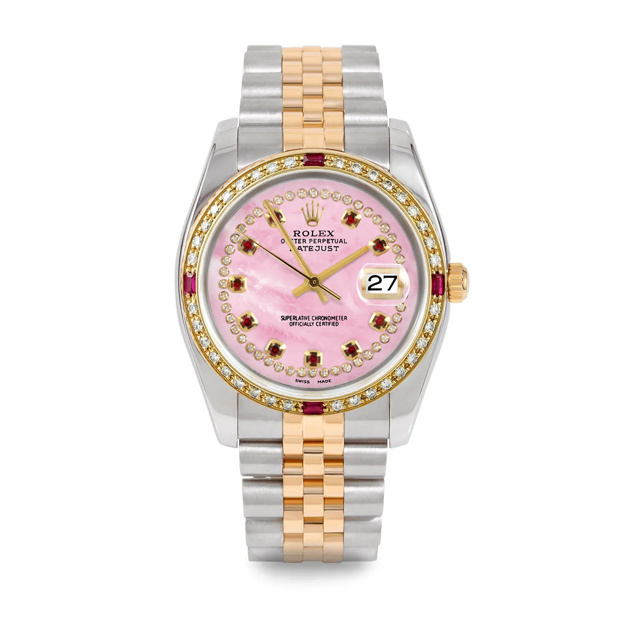 Rolex Datejust 36mm | 116233-PMOP-STRR-4RBY-JBL