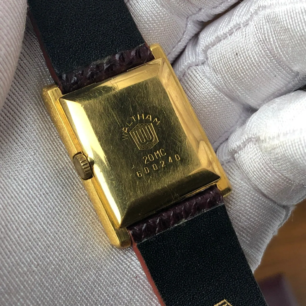 WALTHAM MAXIM AMBER DIAL REF. 6D0240