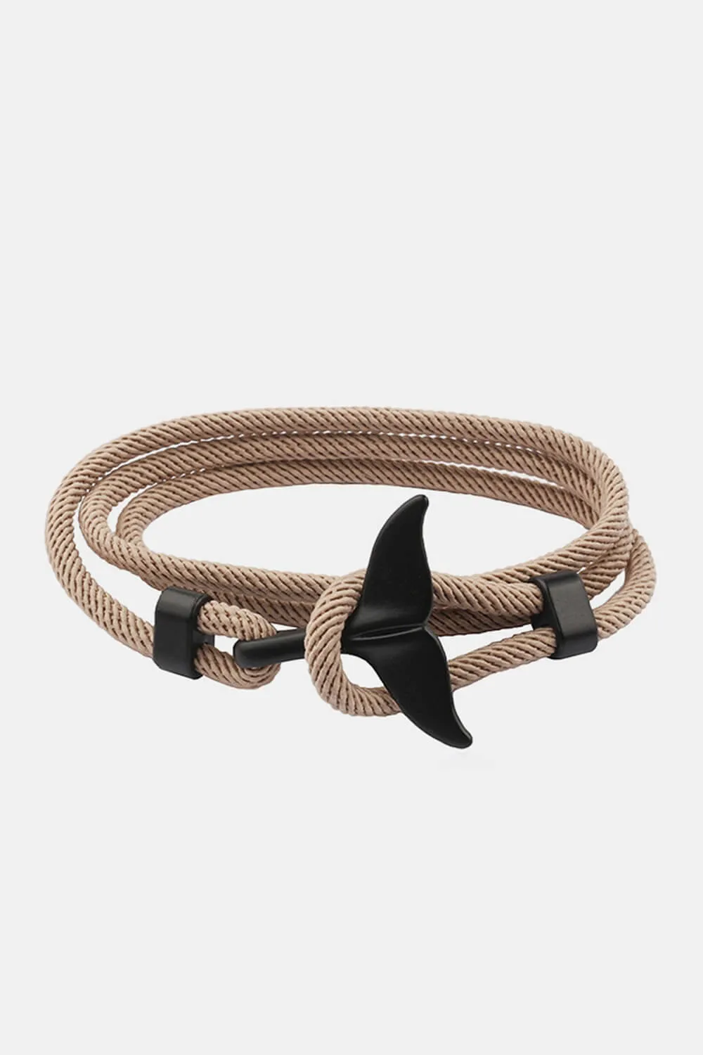 Whale Tail Aesthetic Rope Bracelet